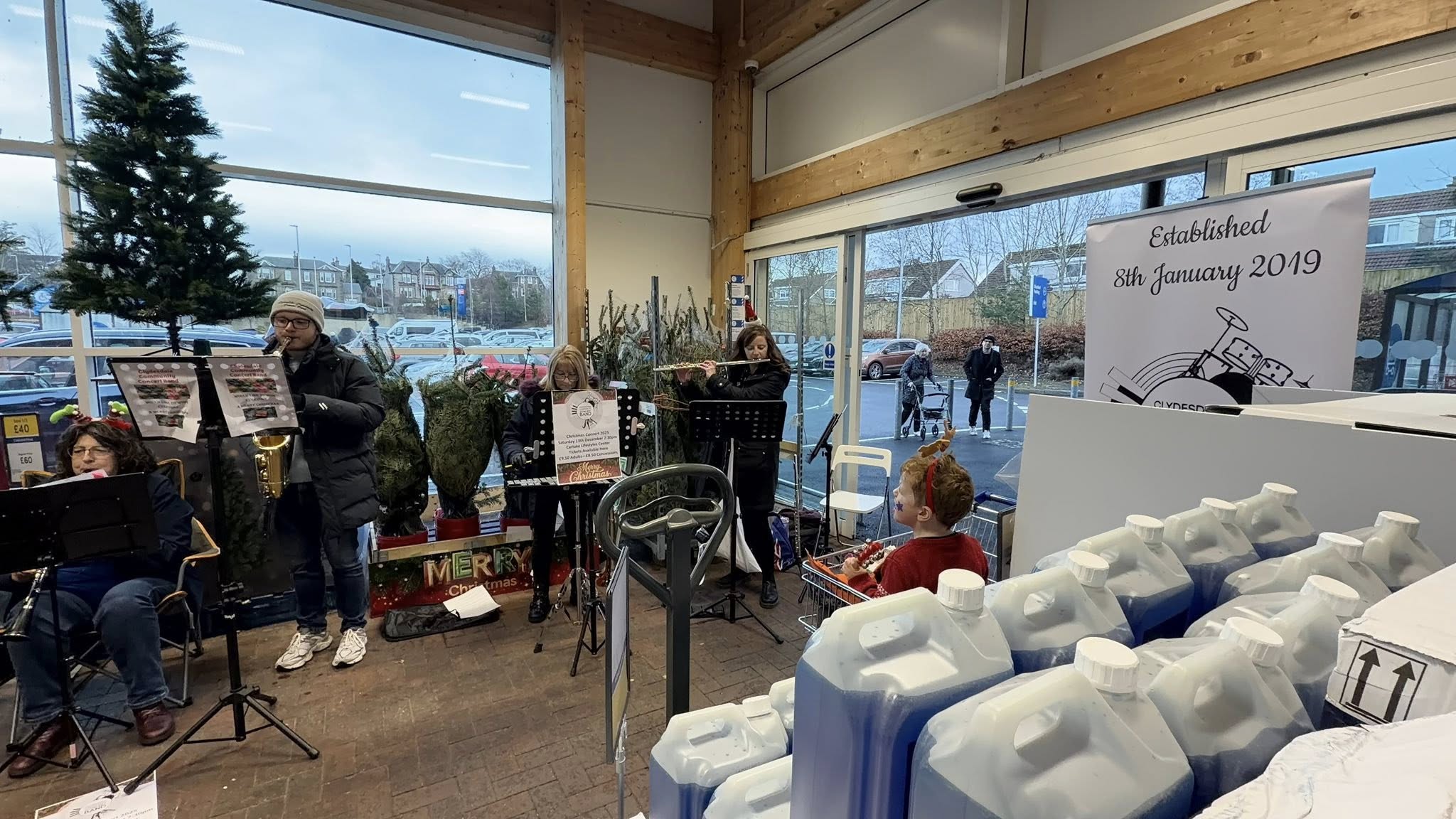 May be an image of christmas tree and text that says "Established Sth January January2019 2019"